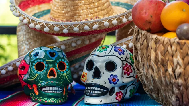 Image: Day Of The Dead Paint & Sip