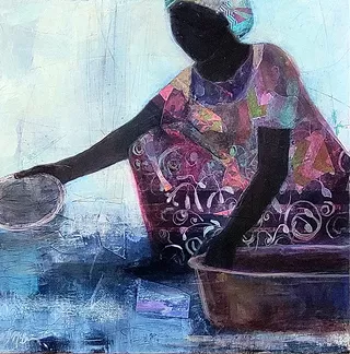 Image: Dee McBrien-Lee, "Incanto" New Abstracts in June