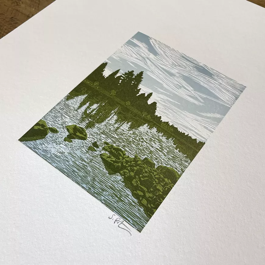 Mirror Pond by Green Bird Press