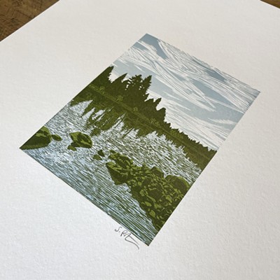 “Deep Impressions/Perfect Print/ Wonderful Feeling” - Letterpress prints from Green Bird Press and Quail Lane Press