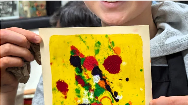 Image: Demo Night: Gelli Plate Printing!