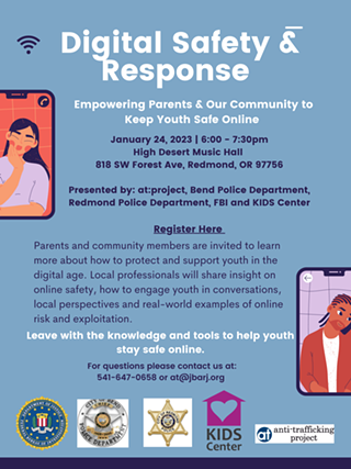 Image: Digital Safety and Response: Empowering Parents and Community to Keep Youth Safe Online