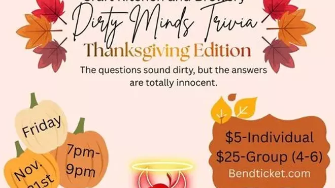 Image: Dirty Minds Trivia: Thanksgiving Edition