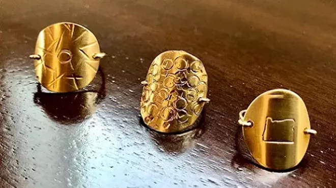 Image: DIY - Intro to Wire Wrapping; Rings