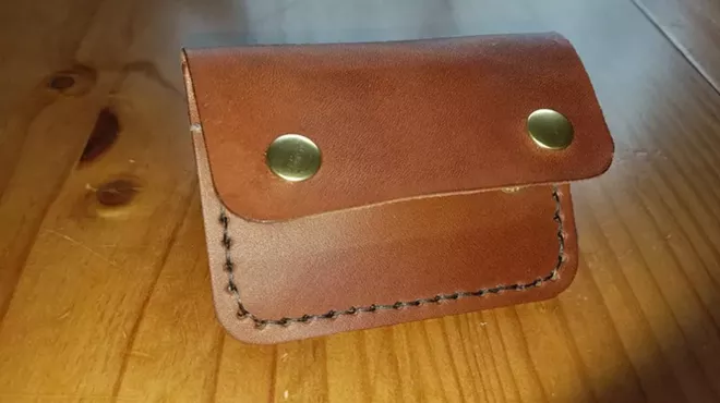 Image: DIY- Leather Flap Wallet