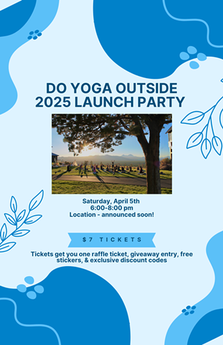Image: Do Yoga Outside 2025 LAUNCH PARTY!