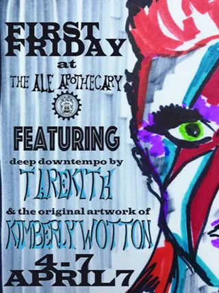 Image: Downtempo DJ Set from Tarekith, Artwork from Kimberly Wotton