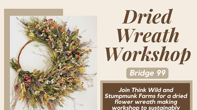 Image: Dried Flower Wreath Making Workshop