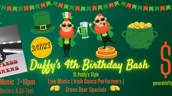 Image: Duffy's 4 Year St. Patties Birthday Bash featuring the Sleepless Truckers