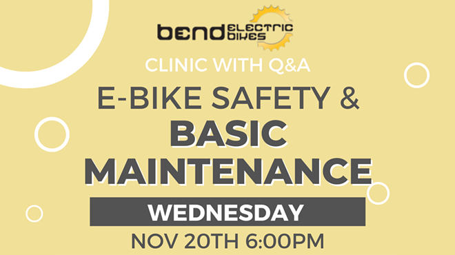 Image: E-bike Safety and Basic Maintenance