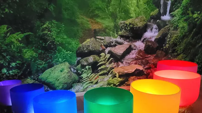 Image: Ease the Winter Blues Crystal Bowl Sound Bath