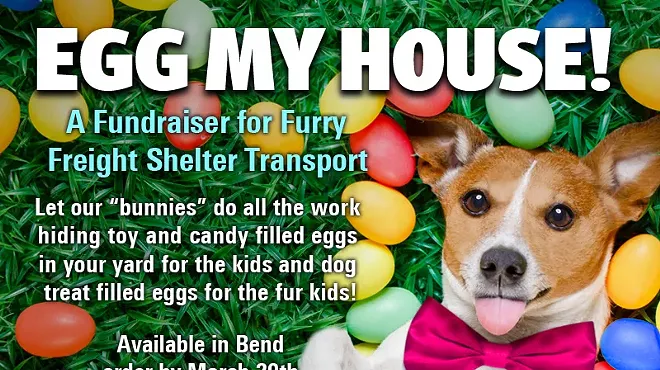 Image: Egg My House - A Fundraiser for Furry Freight Shelter Transport!