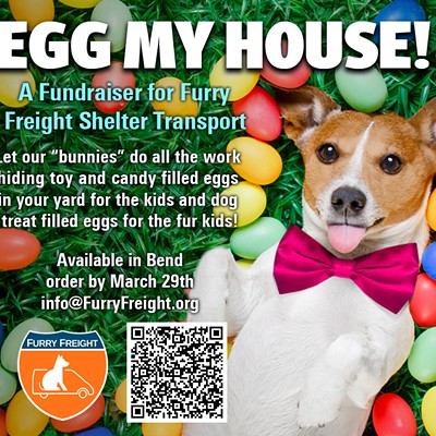Egg My House! A Fundraiser for Furry Freight Shelter Transport!