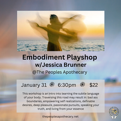 Embodiment Playshop with Jessica Brunner