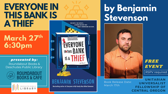 Image: Everyone In This Bank Is a Thief by Benjamin Stevenson