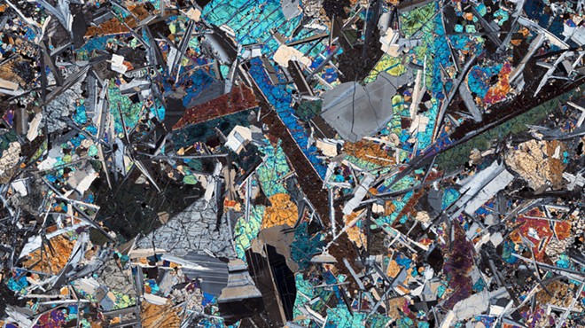 Exhibition Closing: Cosmic Microscapes: Seeing Into Rocks from Oregon and Space