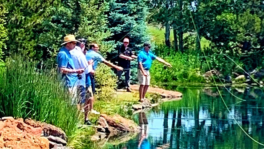 Father's Day Fly Fishing Lessons .... Advance Ticket Purchase Required