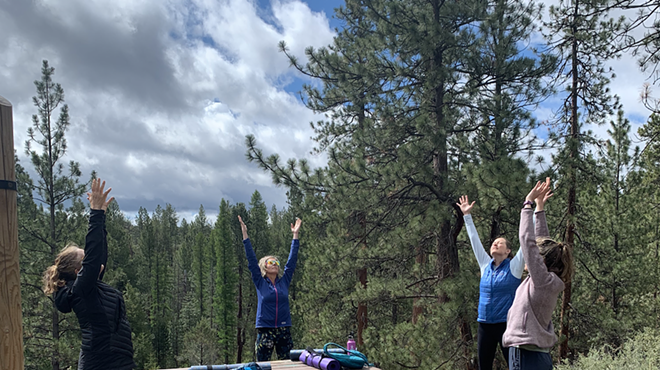 Image: Feeling Grateful Yoga Hike