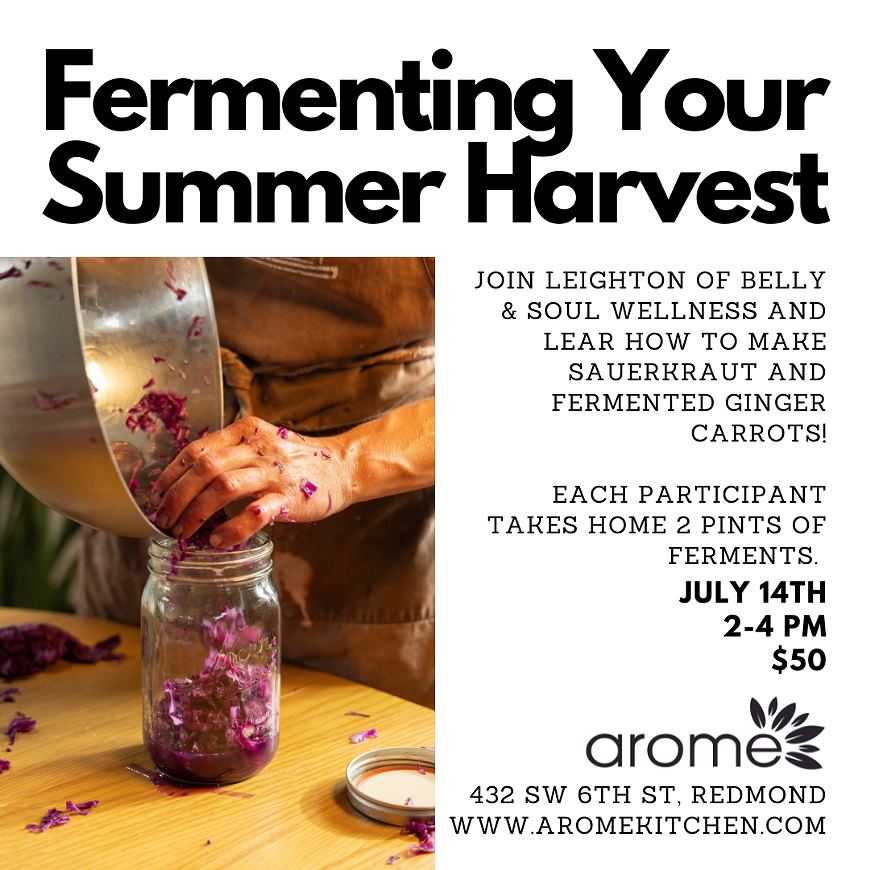 Learn how to ferment your garden produce!