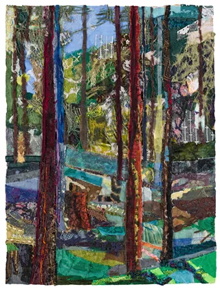Image: Fiber-Based Collage