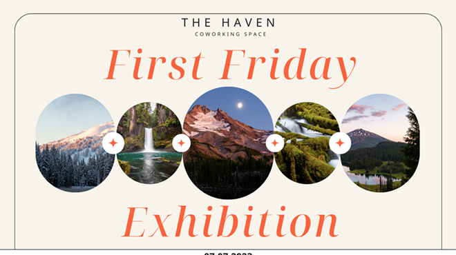Image: First Friday Exhibition at The Haven Coworking