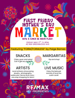 Image: First Friday Mother's Day Market