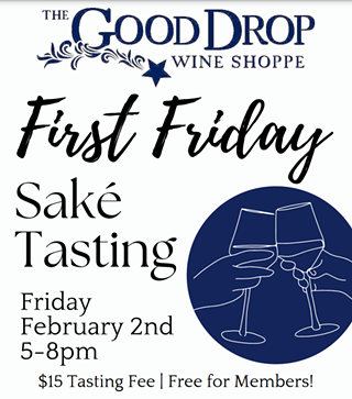 Image: First Friday Sake Tasting!