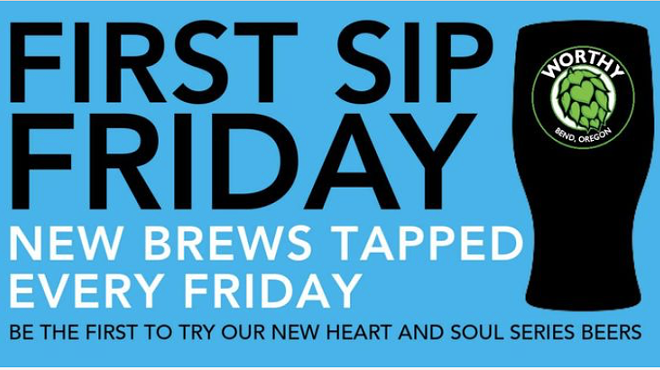 Image: First Sip Friday with Worthy Brewing