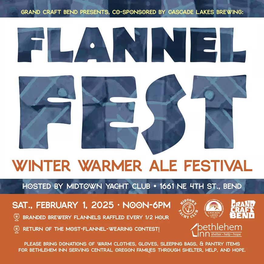 3rd annual Flannel Fest Bend returns to Midtown Yacht Club Feb 1, 2025