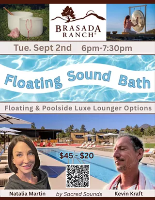 Image: Floating Sound Bath at Brasada Ranch