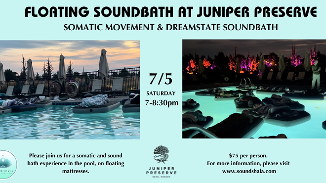 Image: Floating Sound Bath