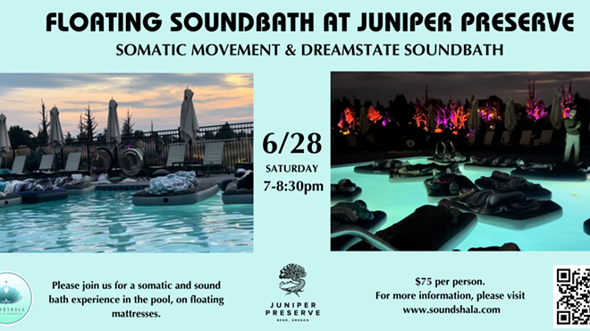 Image: Floating Soundbath
