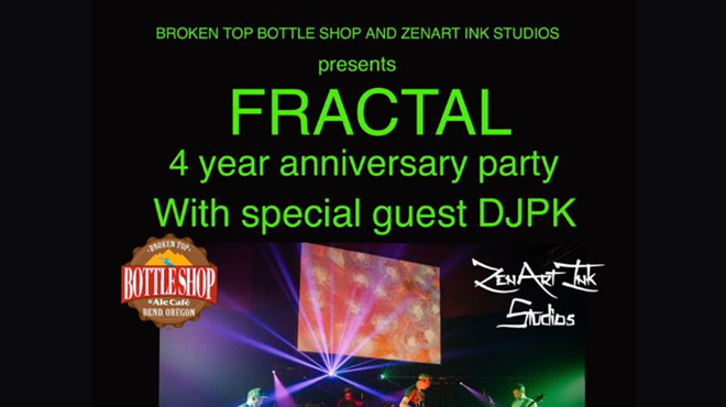 Fractal's Four Year Anniversary with Special Guest DJPK