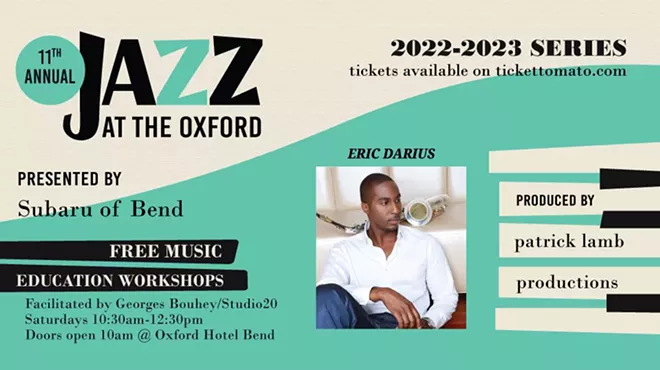 Image: Free Music Education Workshop with featured Artist Eric Darius: Jazz at the Oxford