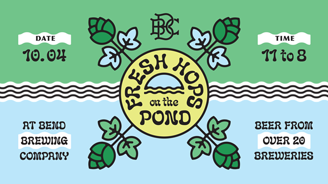 Image: Fresh Hops On The Pond