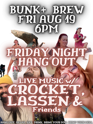 Image: Friday Night Hang Out w/ Crockett & Lassen