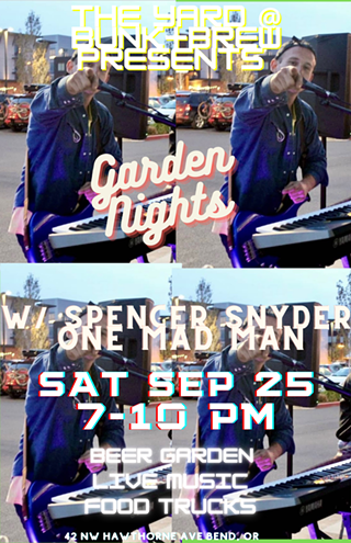 Image: Garden Nights w/ One Mad Man Spencer Snyder