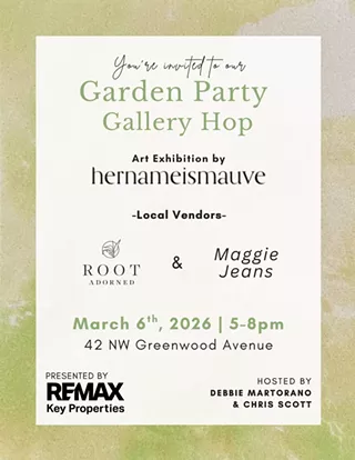 Image: Garden Party Gallery Hop
