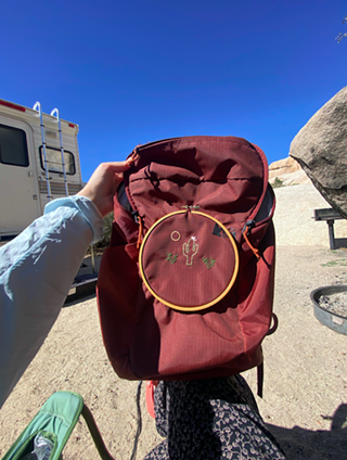 Image: Gear Embroidery and Yoga