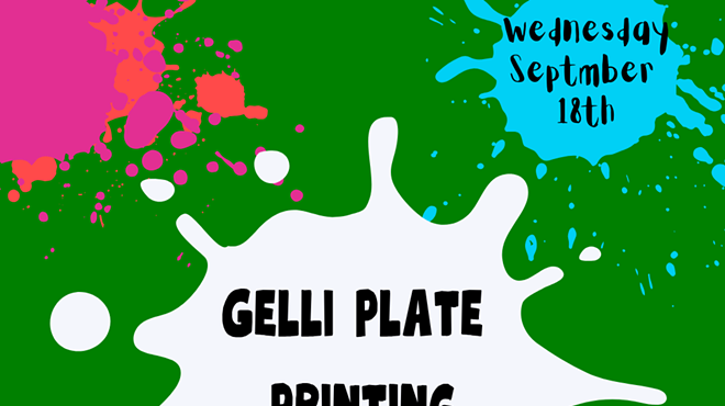 Image: Gelli Plate Printing