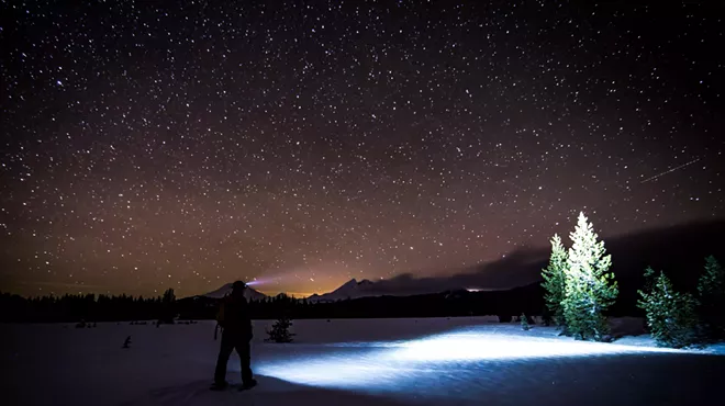 Image: Geminids Meteor Shower Snowshoe Tour