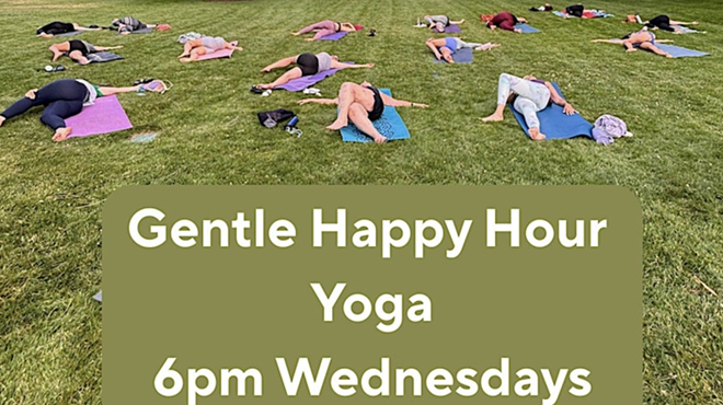 Image: Gentle Happy Hour Yoga