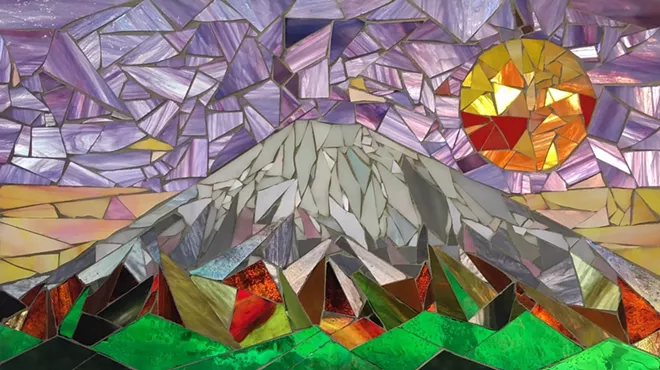 Image: Glass on Glass Mosaic