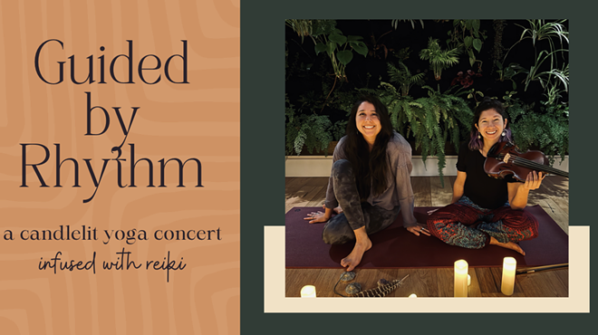 Image: Guided by Rhythm: A Candlelit Yoga Concert Infused with Reiki