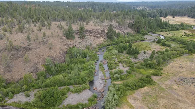 Image: Habitat Restoration on Deschutes Land Trust Preserves