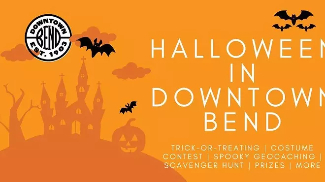Image: Halloween in Downtown Bend