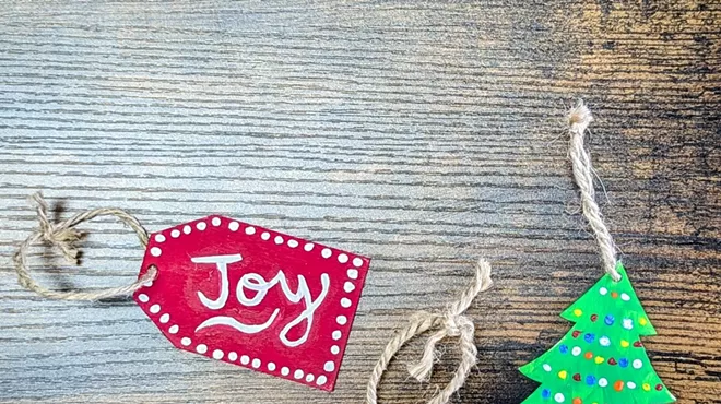 Image: Hand-Painted Wood Ornaments!