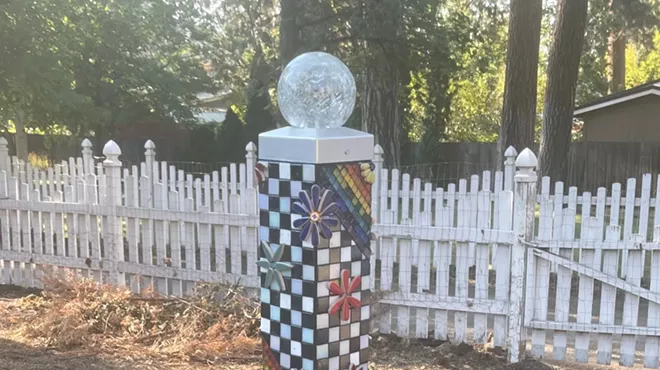 Image: Harlequin Garden Totems