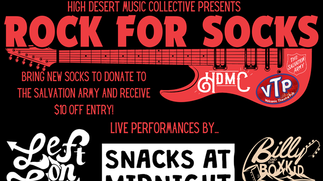 Image: High Desert Music Collective Presents Rock For Socks