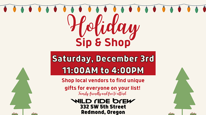 Image: Holiday Sip & Shop